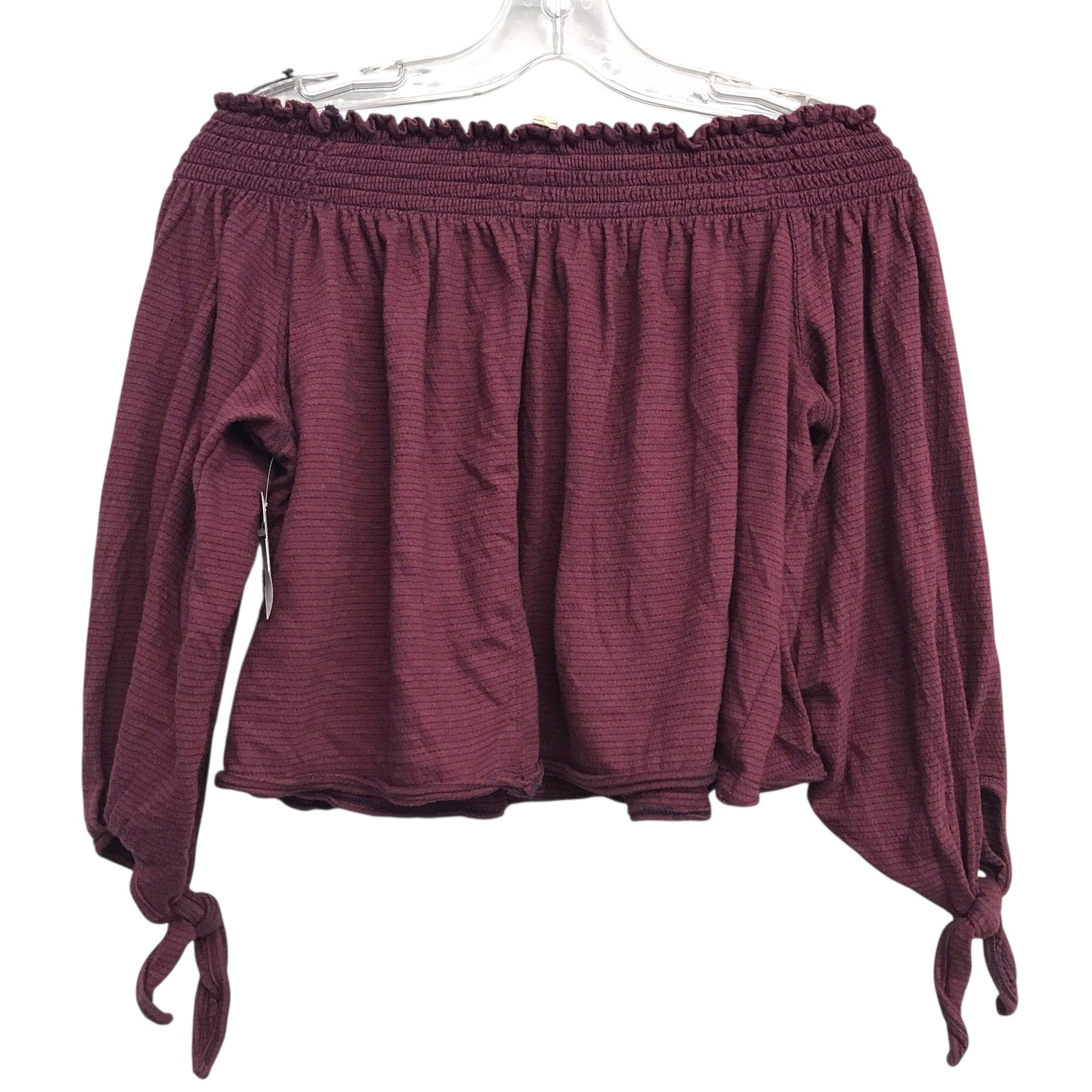 Top 3/4 Sleeve By We The Free In Striped Pattern, Size:S