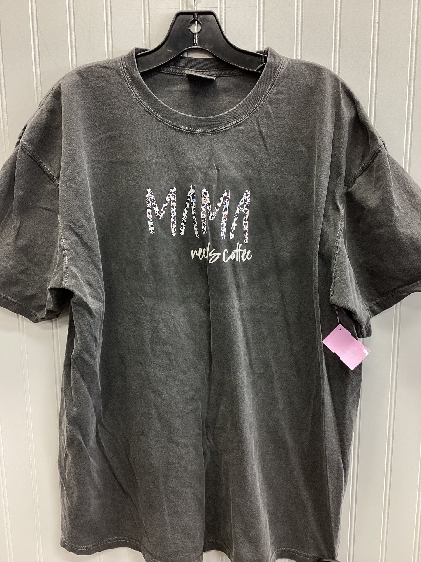 Top Ss By Comfort Colors In Grey, Size:Xl