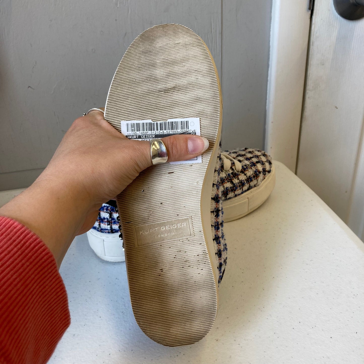 Shoes Designer By Kurt Geiger In Multi, Size:8.5