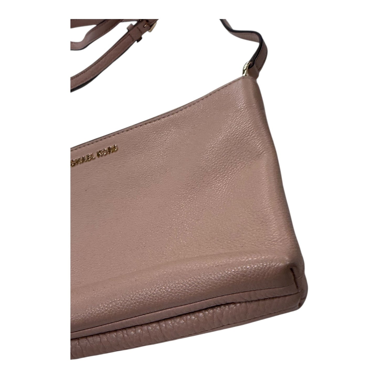 Crossbody Designer By Michael Kors In Pink, Size:Medium