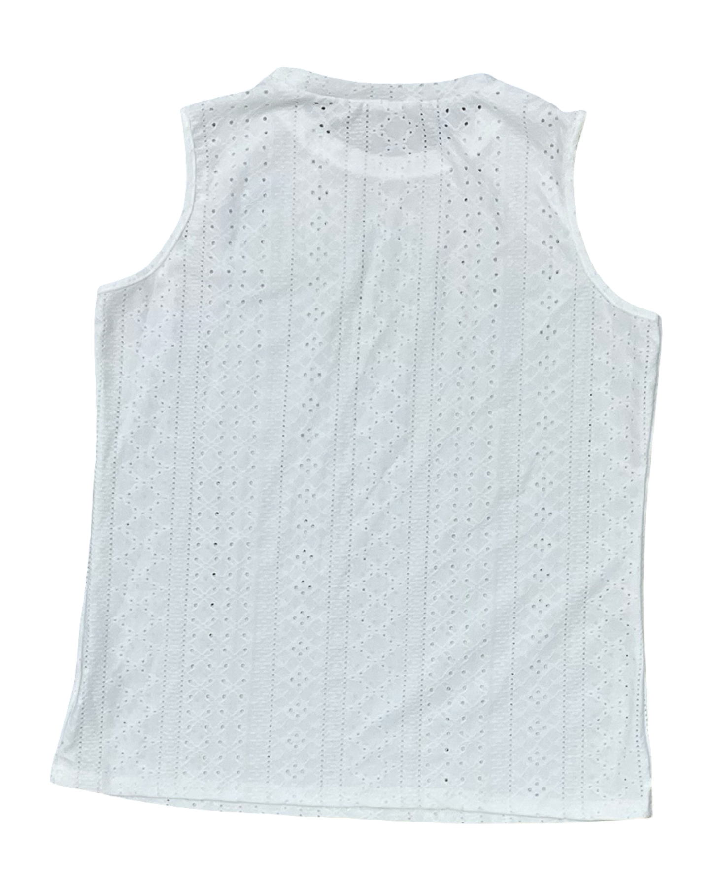 Tank Top By Clothes Mentor In White, Size:M