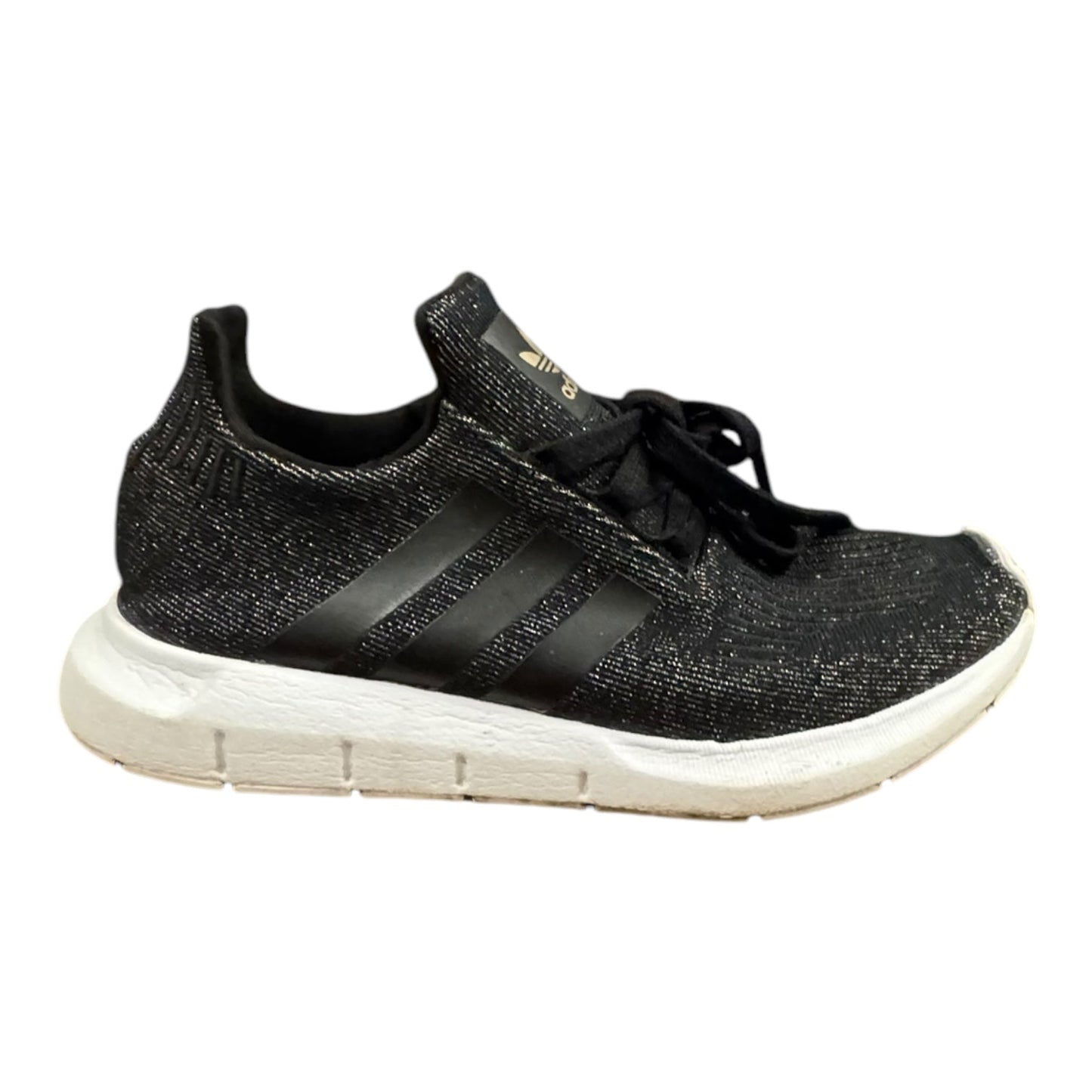 Shoes Athletic By Adidas In Black & Gold, Size:6