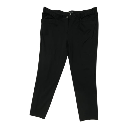Pants Designer By Eileen Fisher In Black, Size:Xl