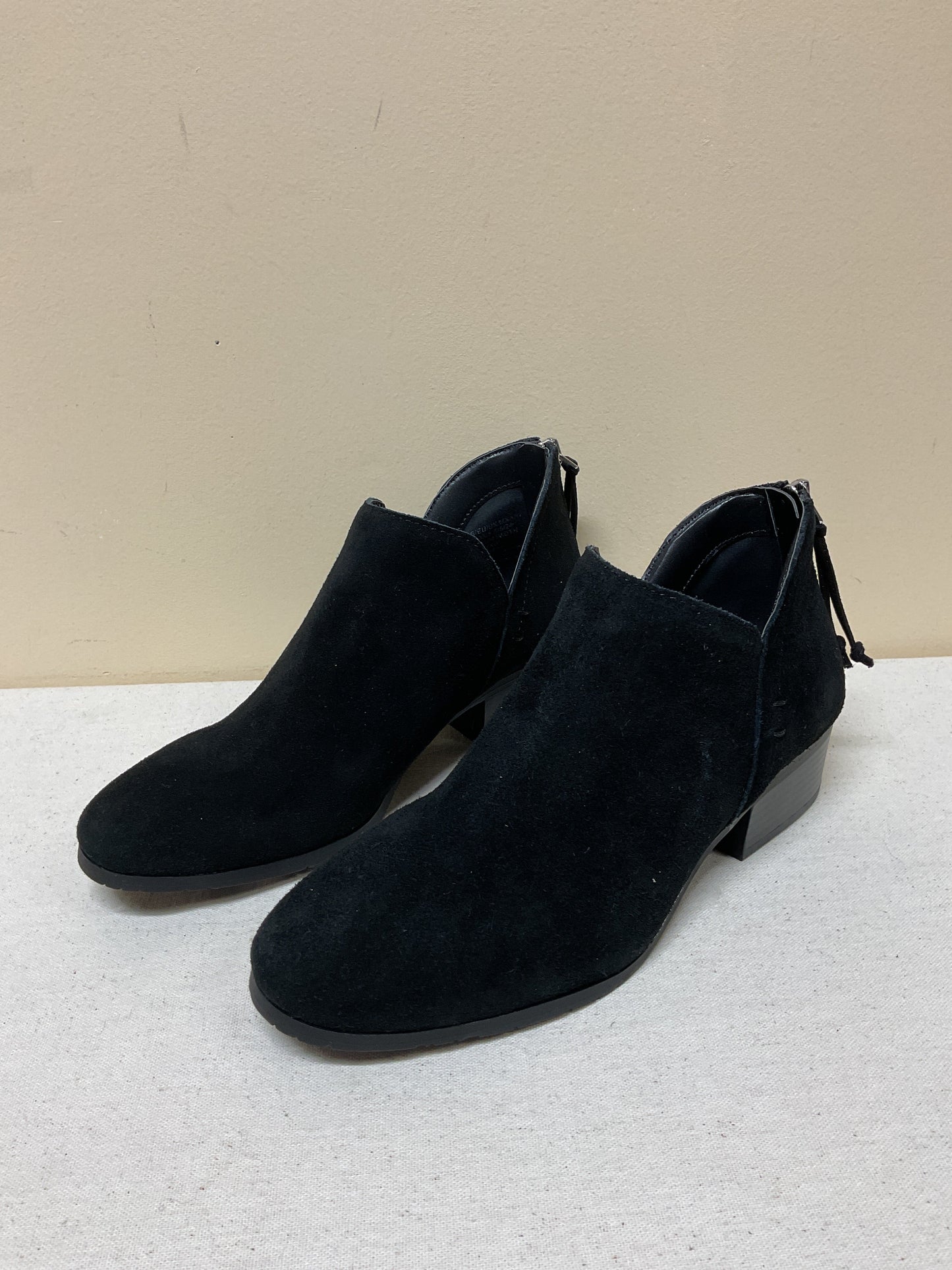 Boots Ankle Heels By Kenneth Cole In Black, Size:7.5