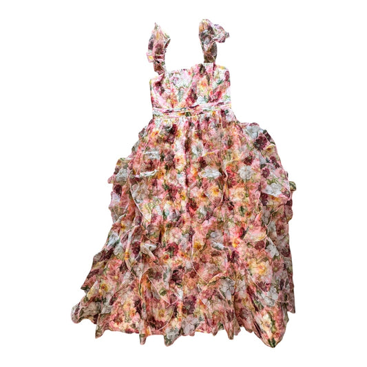 Dress Designer By Alice + Olivia In Multi, Size:L