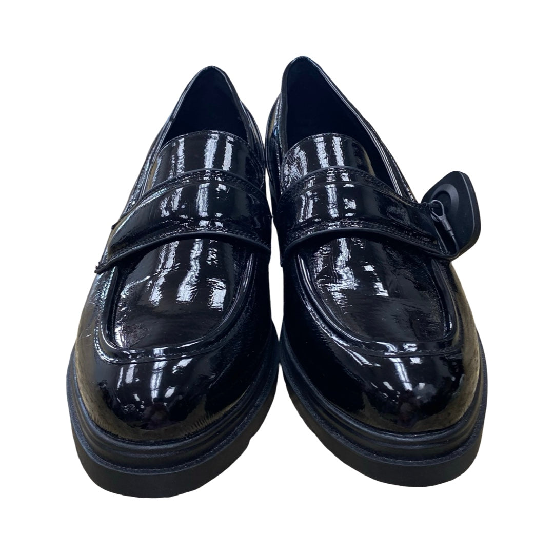 Shoes Flats By Cmc In Black, Size:10