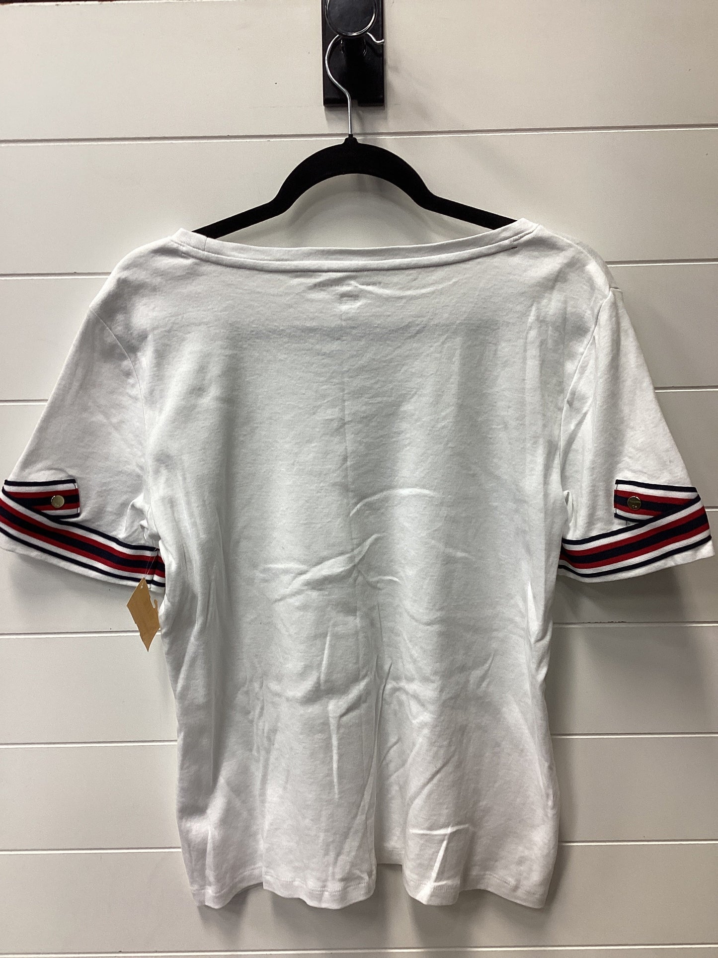 Top Ss By Tommy Hilfiger In White, Size:Xl