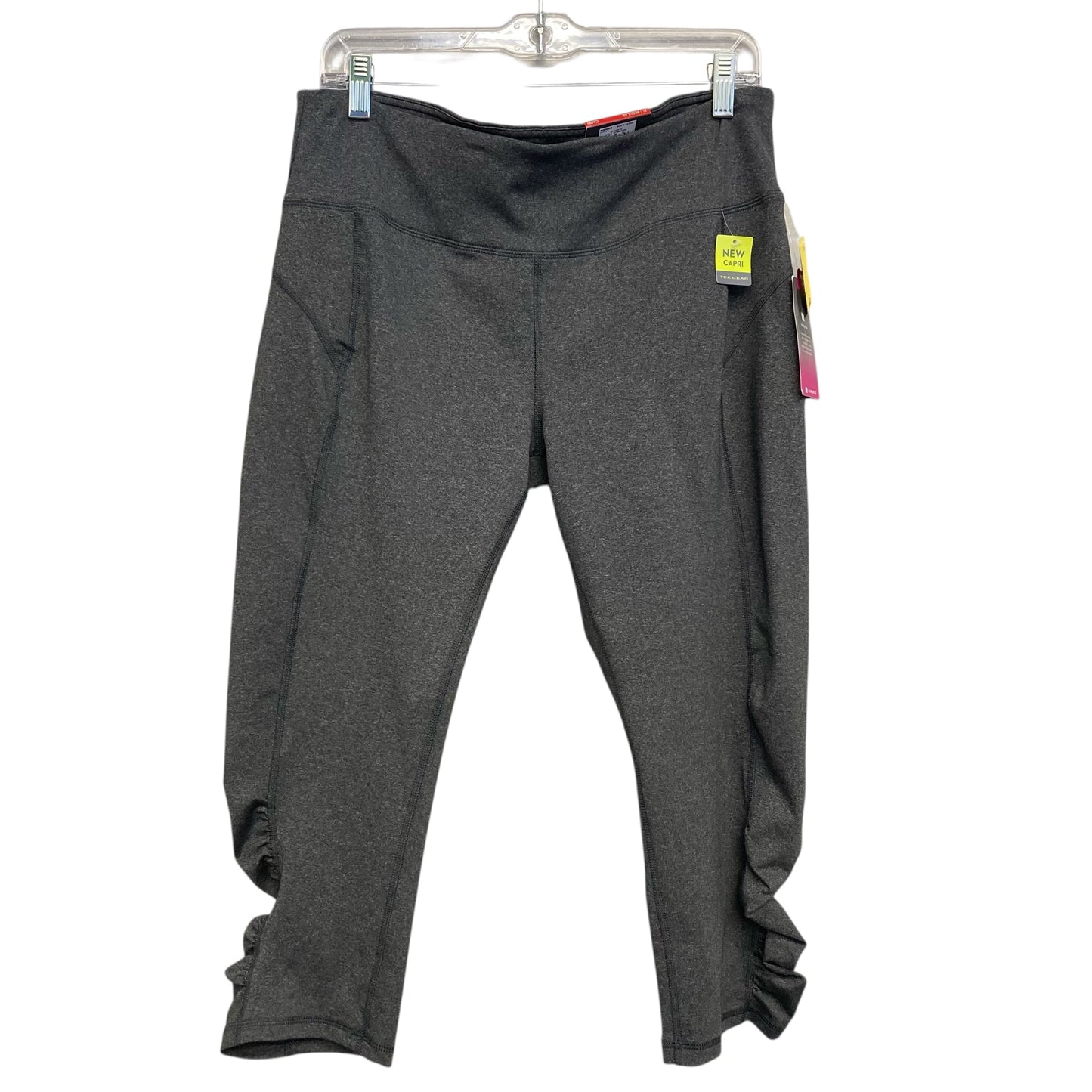Athletic Capris By Tek Gear In Grey, Size:Xl