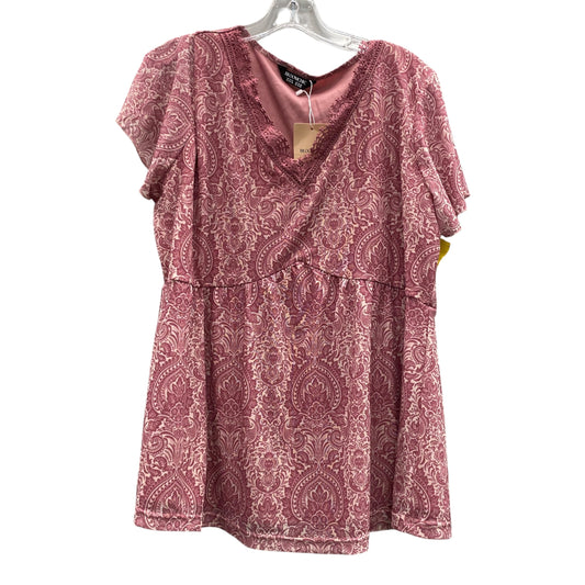 Top Ss By Bloomchic In Pink, Size:L