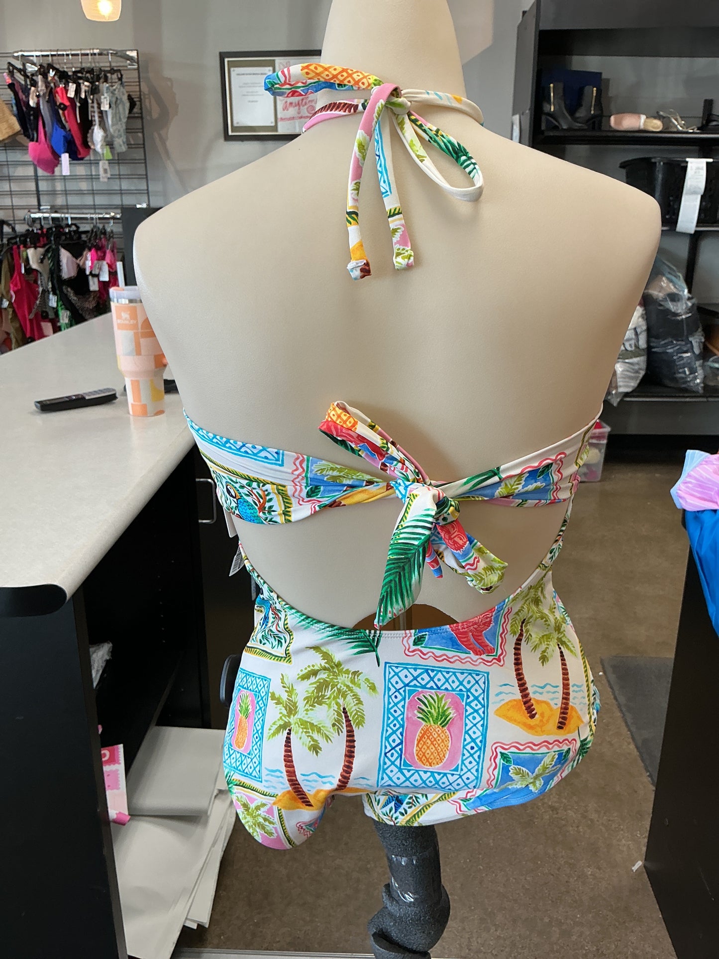 Swimsuit By Gibson And Latimer In Multi, Size:Xs