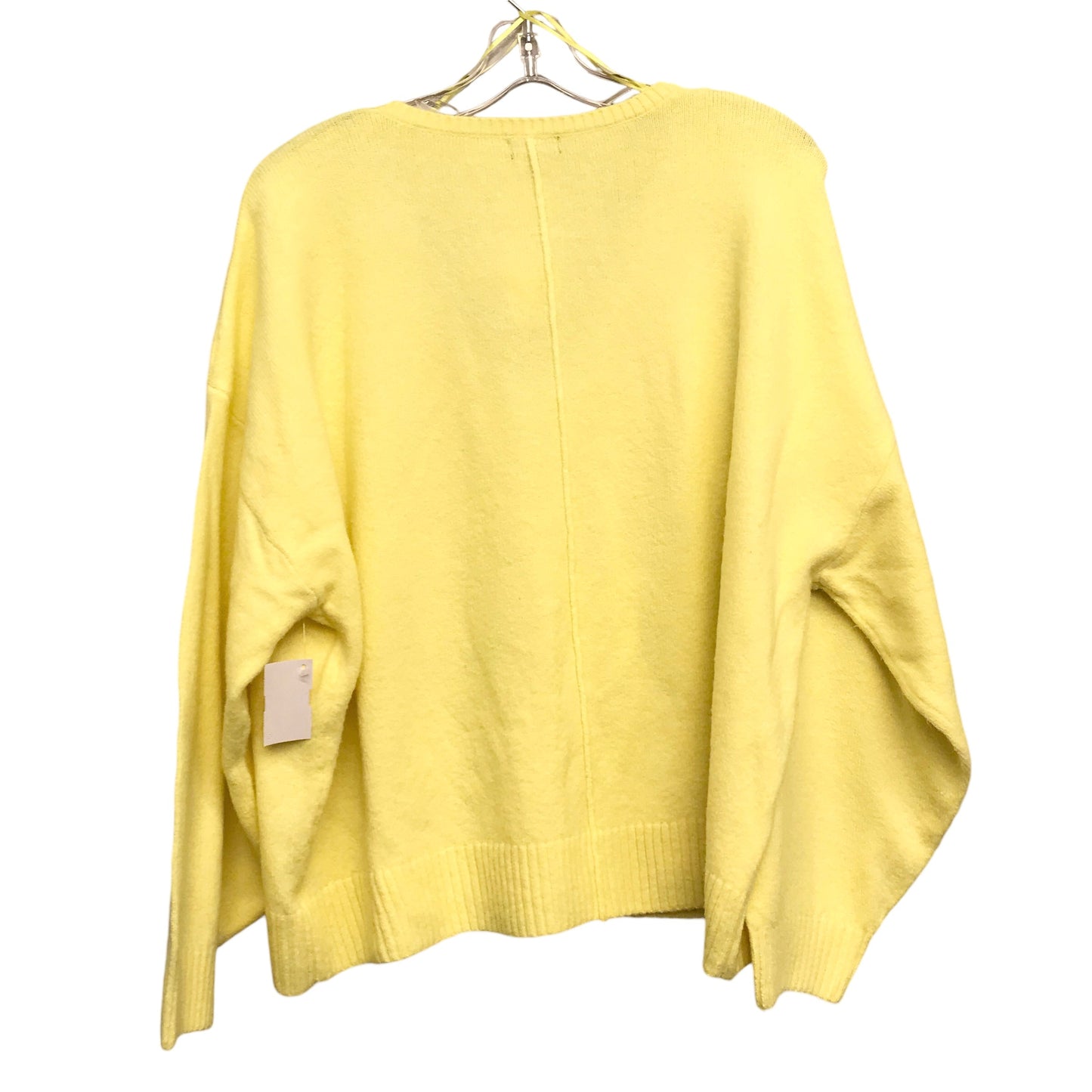 Sweater By Vince Camuto In Yellow, Size:1X