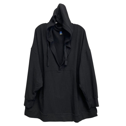 Sweatshirt Hoodie By Old Navy In Black, Size:2X
