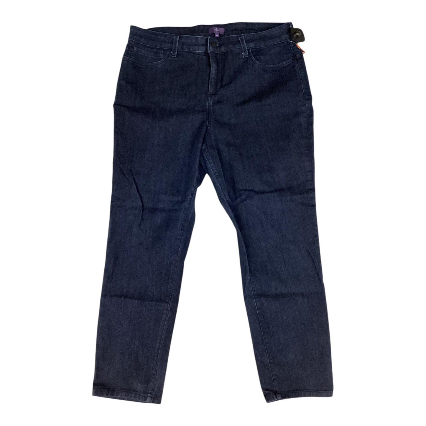 Jeans Cropped By Not Your Daughters Jeans In Blue Denim, Size:16