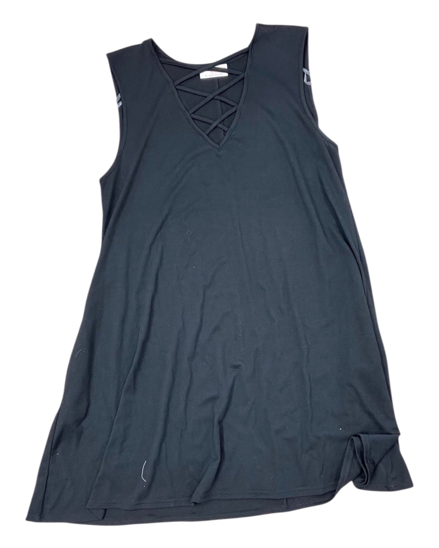 Dress Casual Short By Bobbie Brooks In Black, Size:L