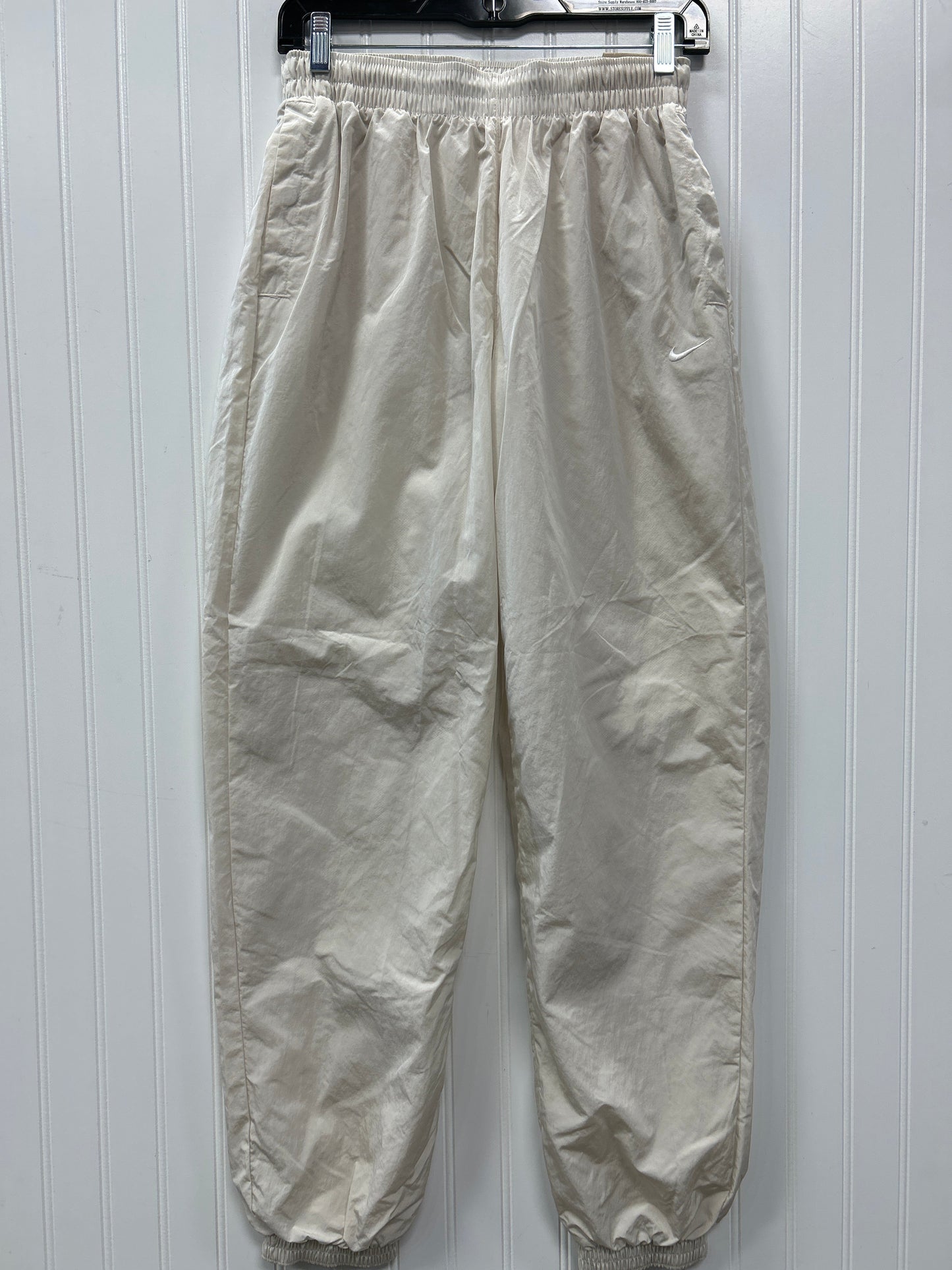 Athletic Pants By Nike Apparel In Cream, Size:Xs