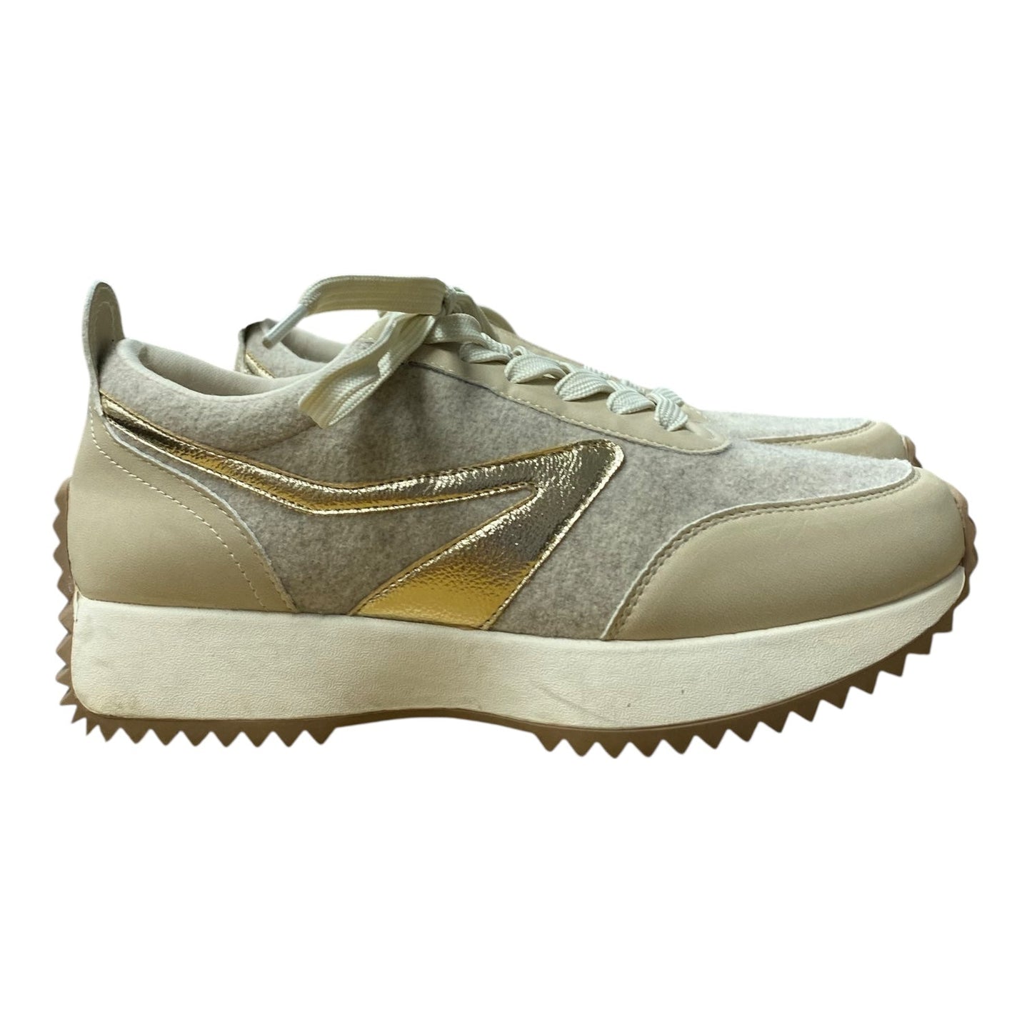 Shoes Athletic By Dolce Vita In Tan, Size:7.5