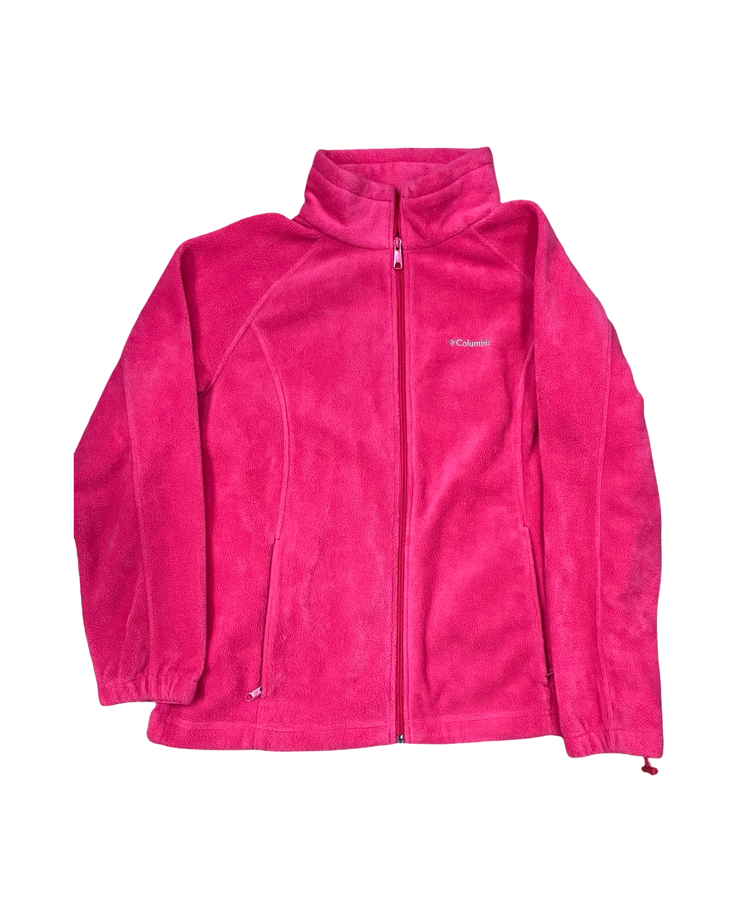 Jacket Fleece By Columbia In Pink, Size:1X