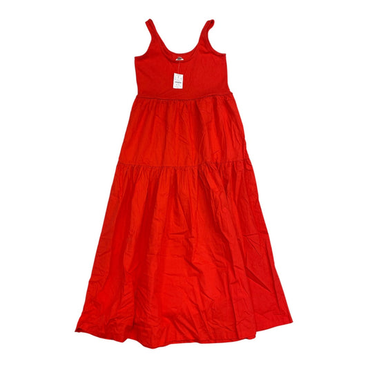 Dress Casual Maxi By J. Crew In Red, Size:S