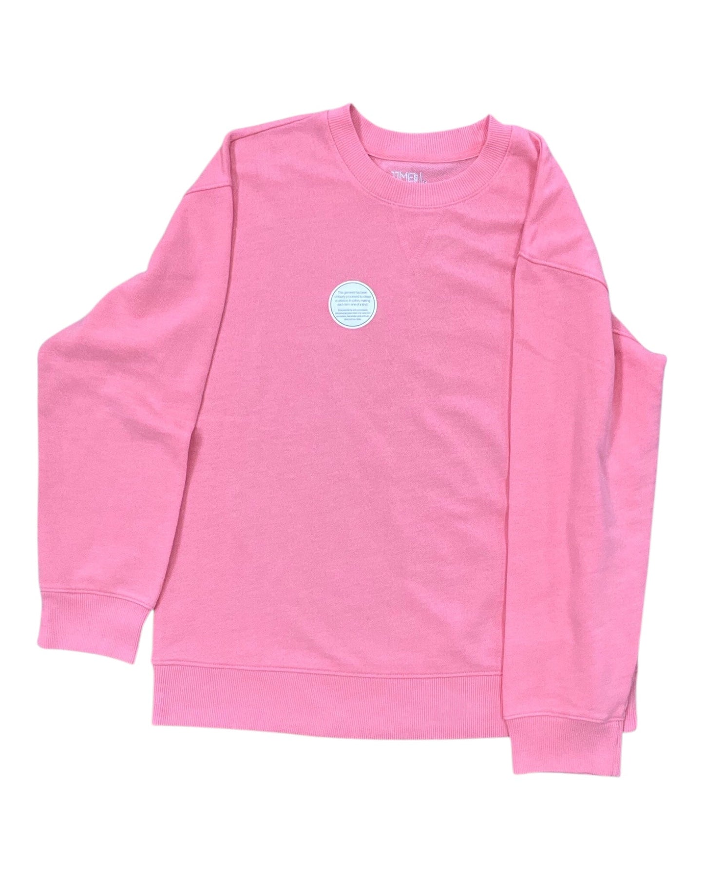Sweatshirt Collar By Time And Tru In Pink, Size:S