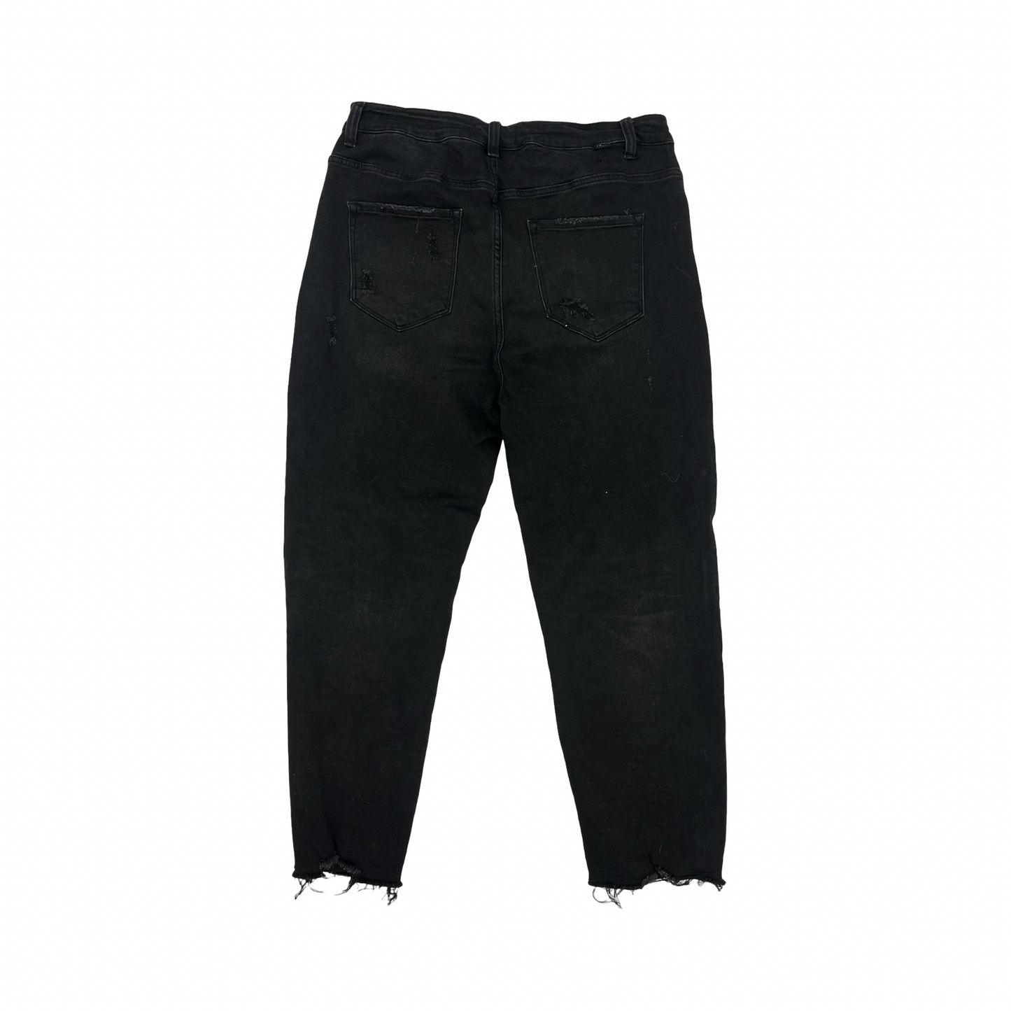 Jeans Skinny By Risen In Black Denim, Size:2X