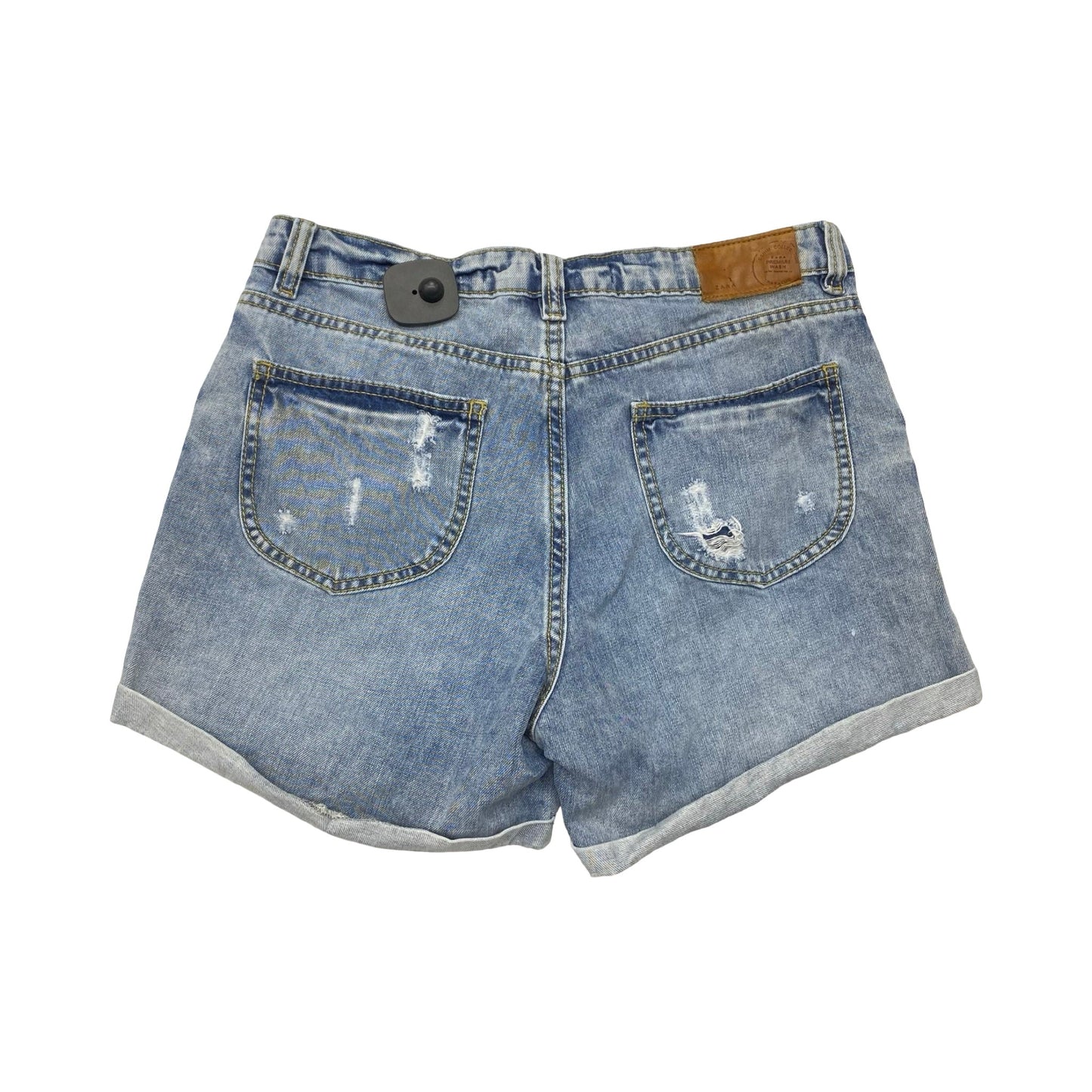 Shorts By Zara In Blue Denim, Size:6