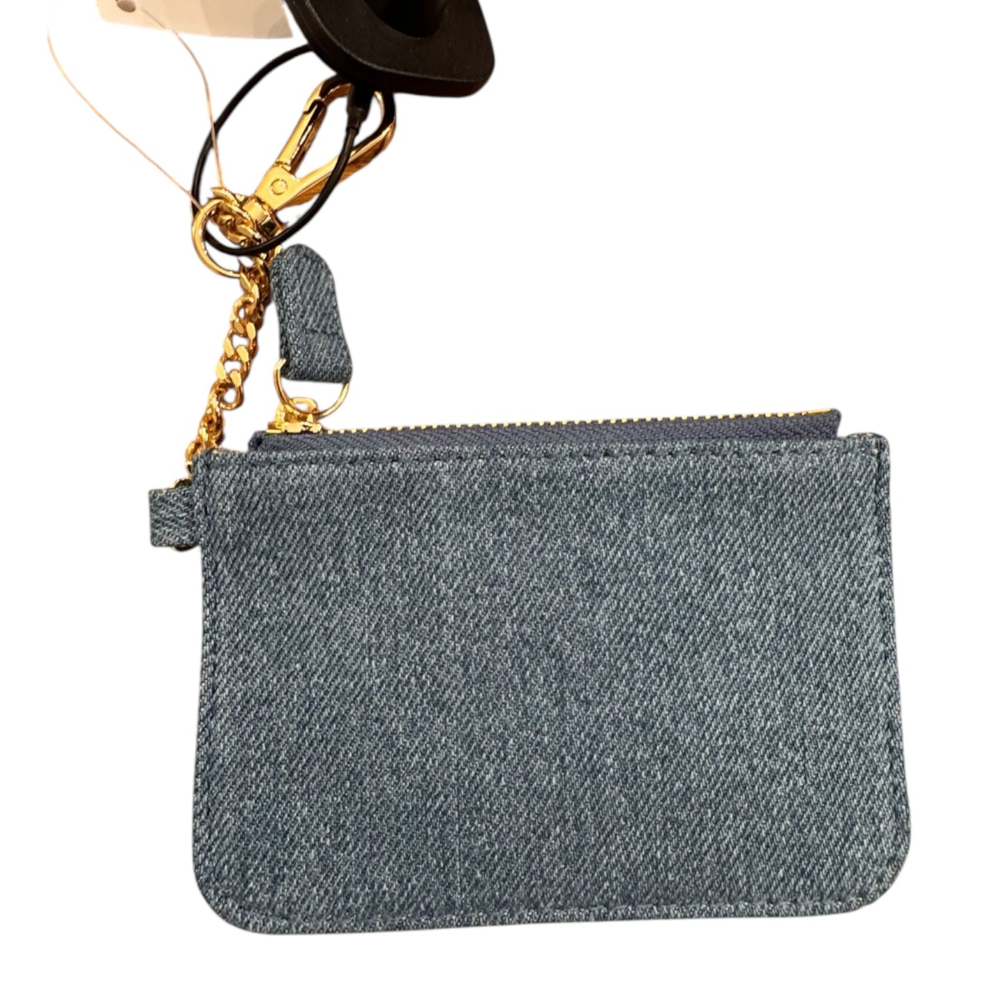 Wallet By Stoney Clover Lane In Blue Denim, Size:Small