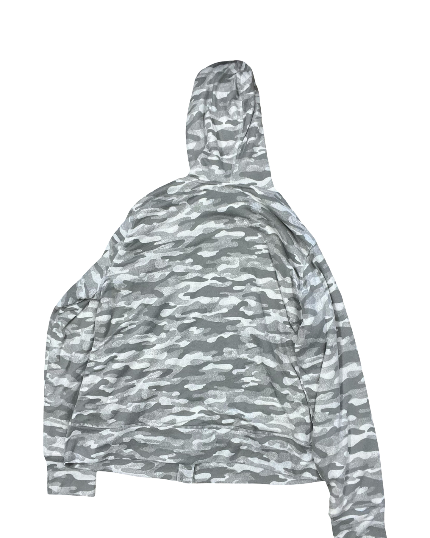 Sweatshirt Hoodie By Members Mark In Grey & White, Size:Xl