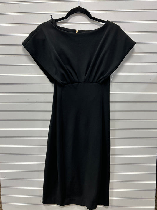 Dress Casual Midi By Calvin Klein In Black, Size:6