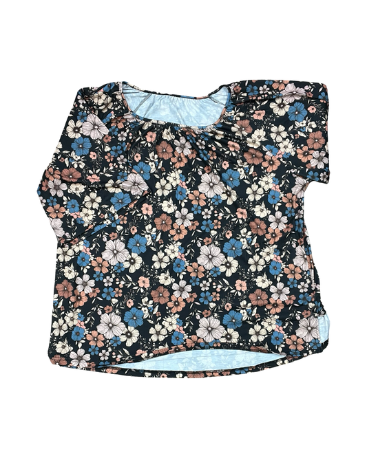 Top Ls By Clothes Mentor In Black & Brown, Size:3X