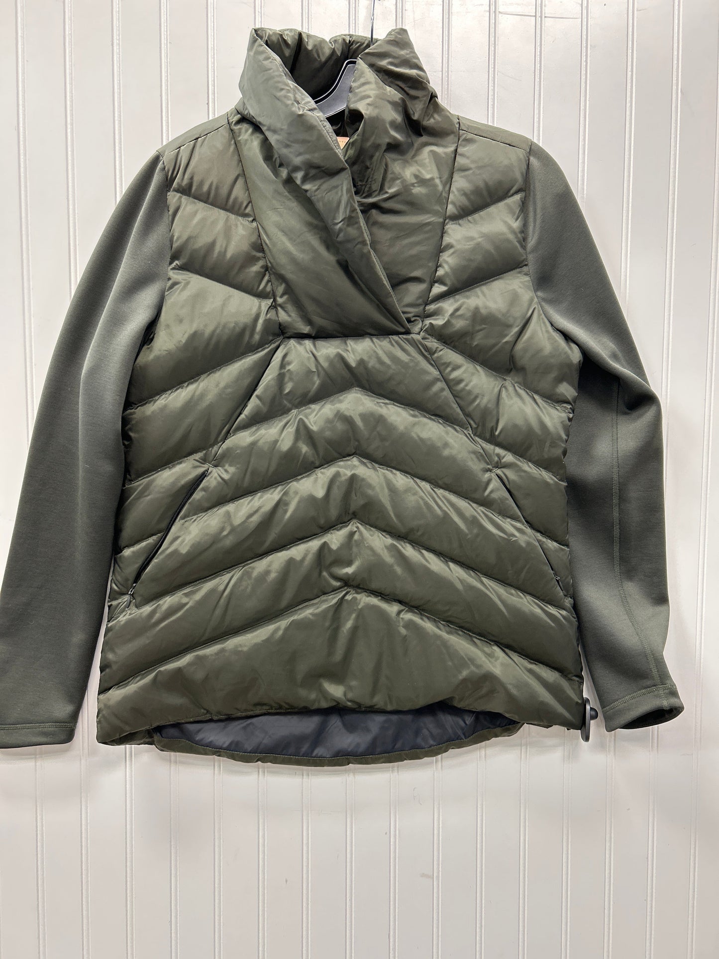 Jacket Puffer & Quilted By Cmc In Green, Size:L