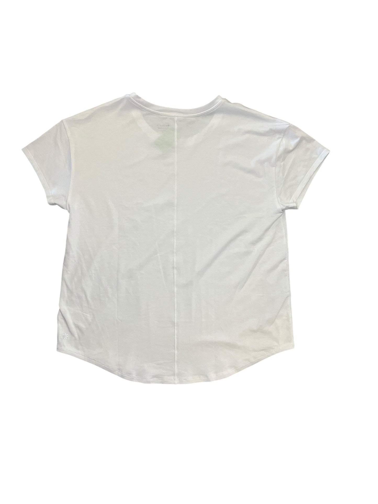 Top Ss Basic By Athleta In White, Size:M