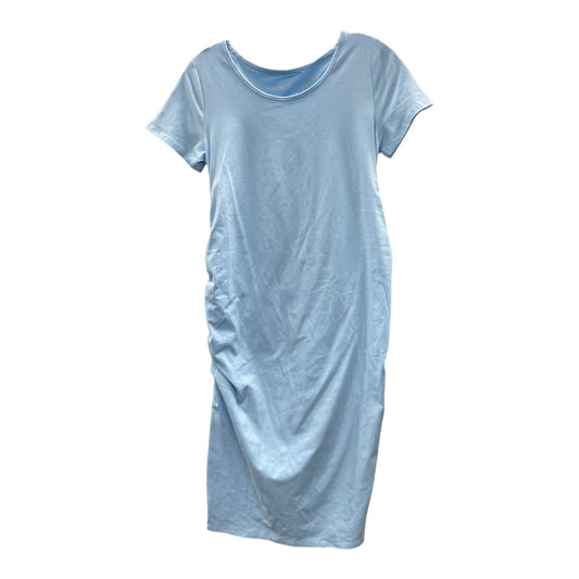 Mat Dress By Isabel Maternity In Blue, Size:M
