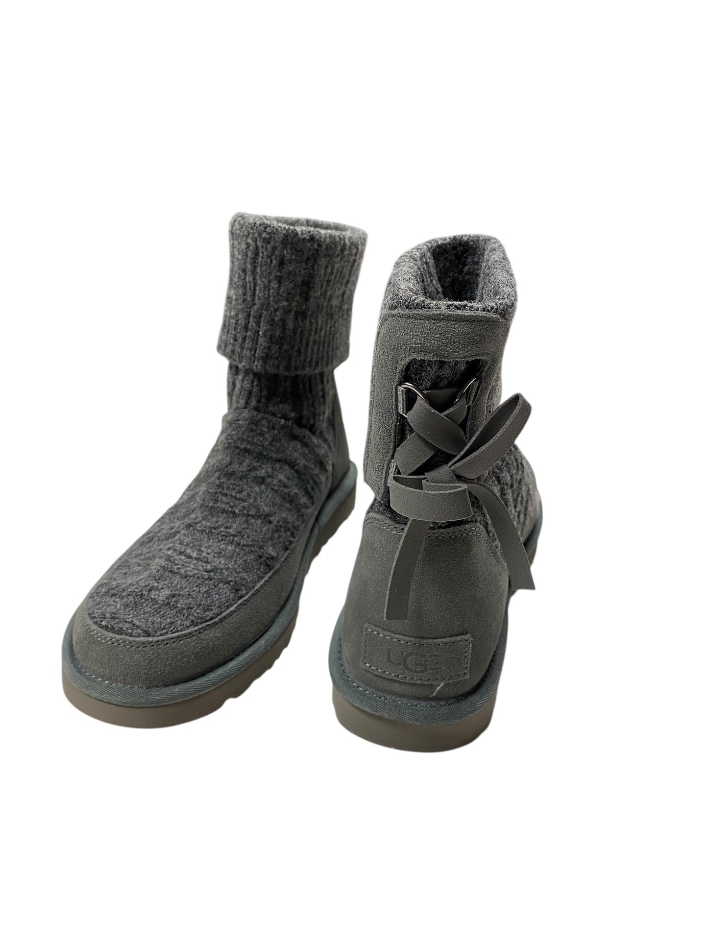 Boots Designer By Ugg In Grey, Size:8