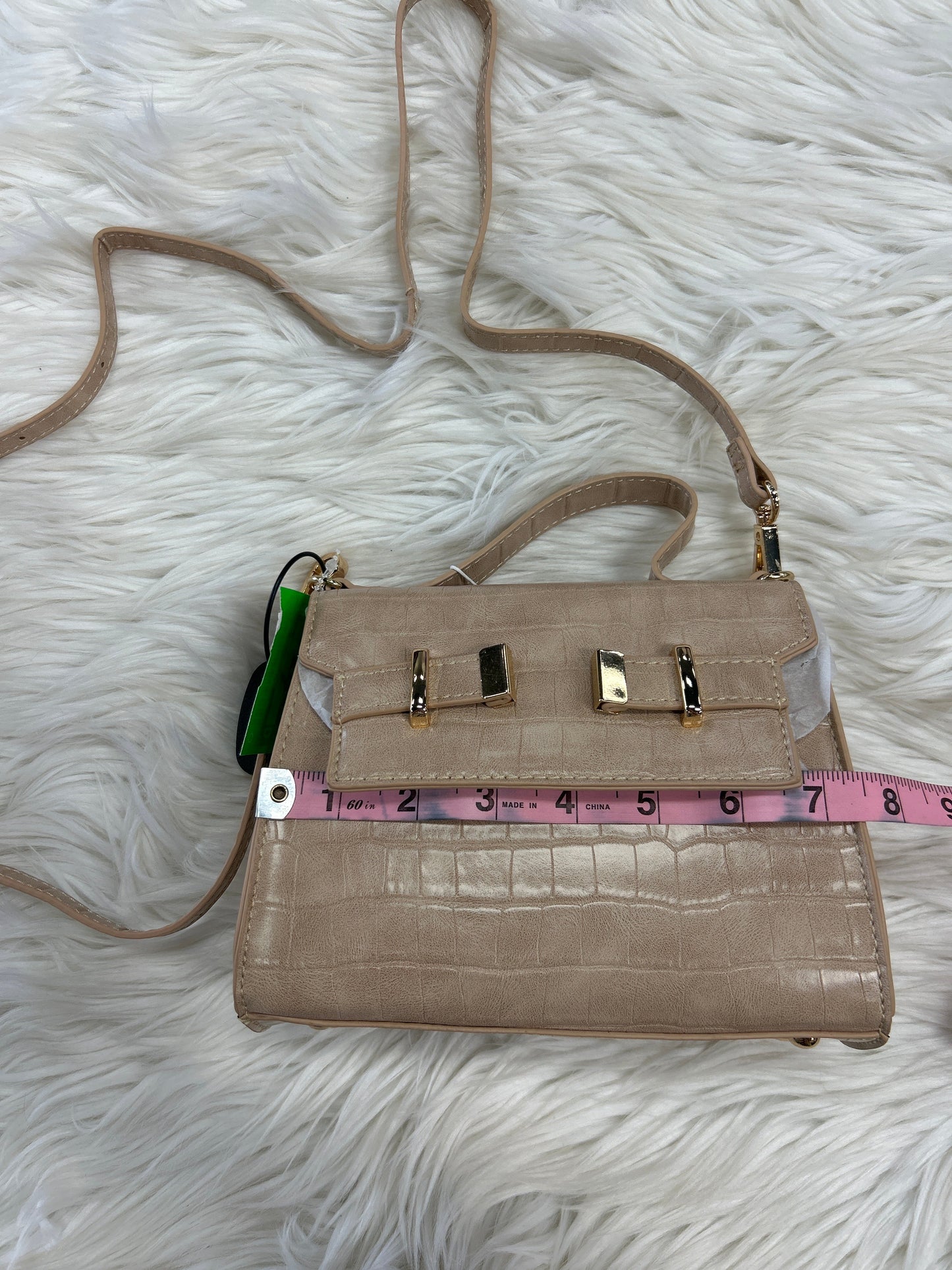 Handbag By Urban Expressions In Tan, Size:Small