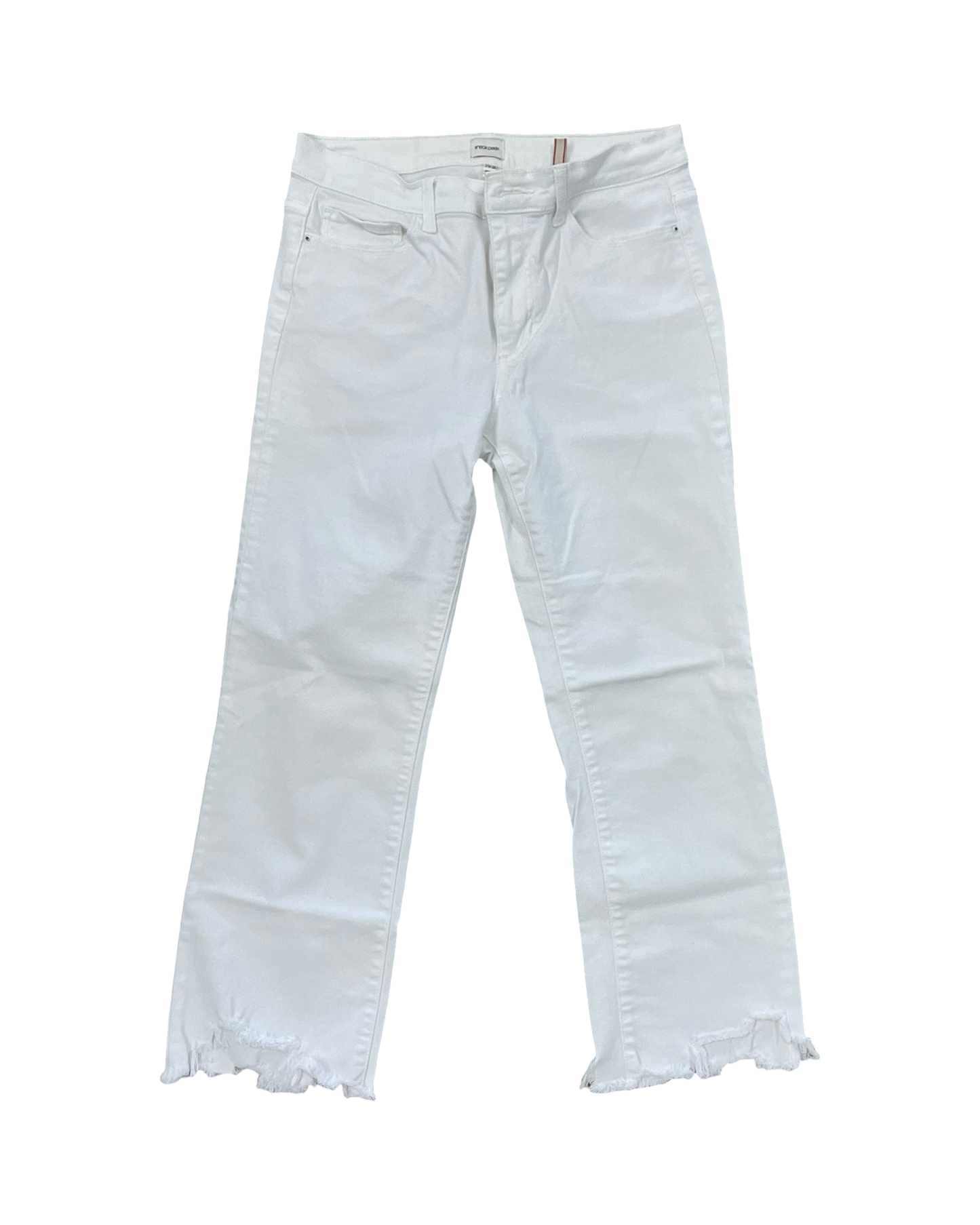 Jeans Skinny By Sneak Peek In White Denim, Size:6