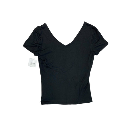Top Ss Basic By Final Touch In Black, Size:S