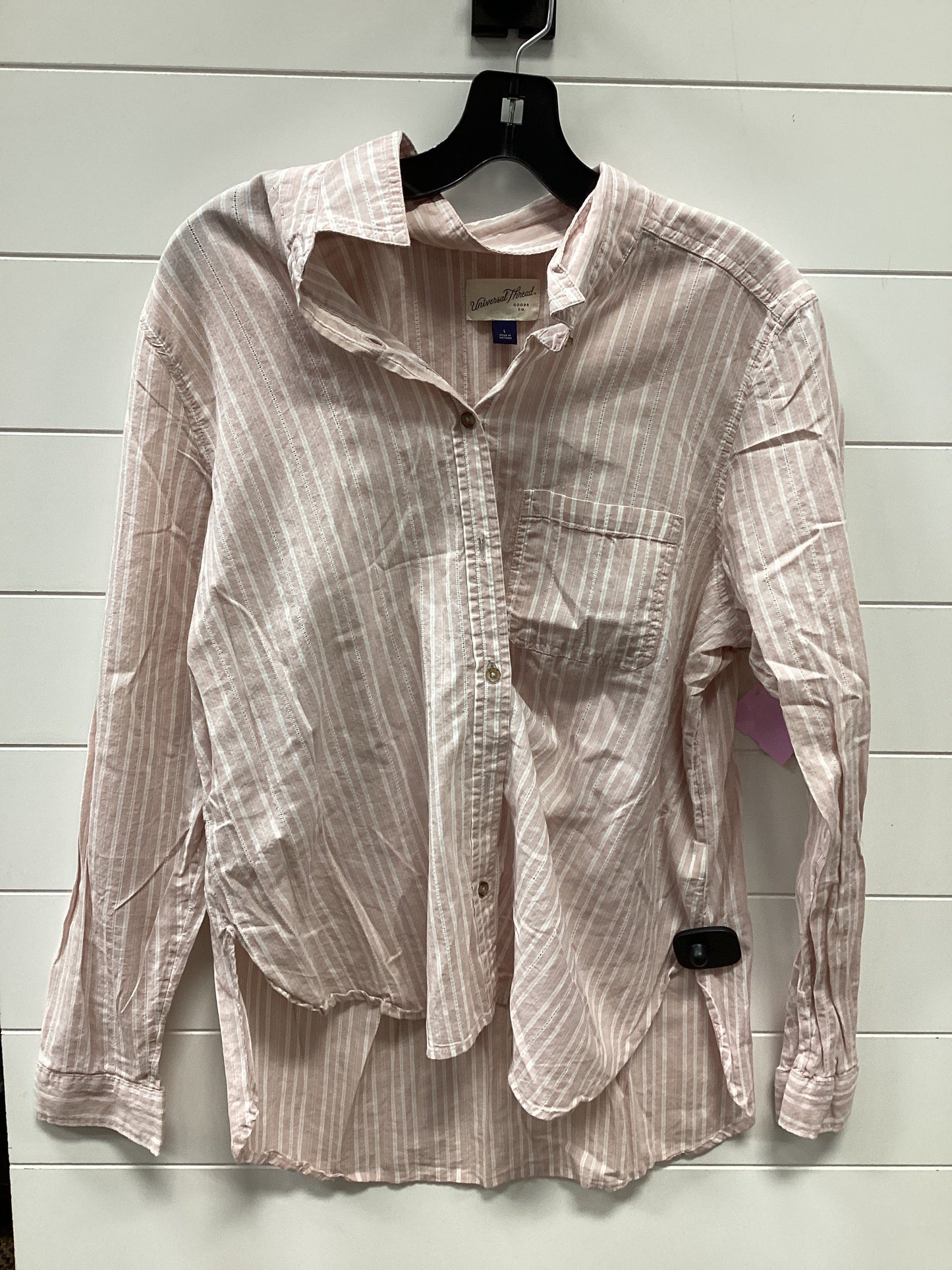 Top Ls By Universal Thread In Pink, Size:L
