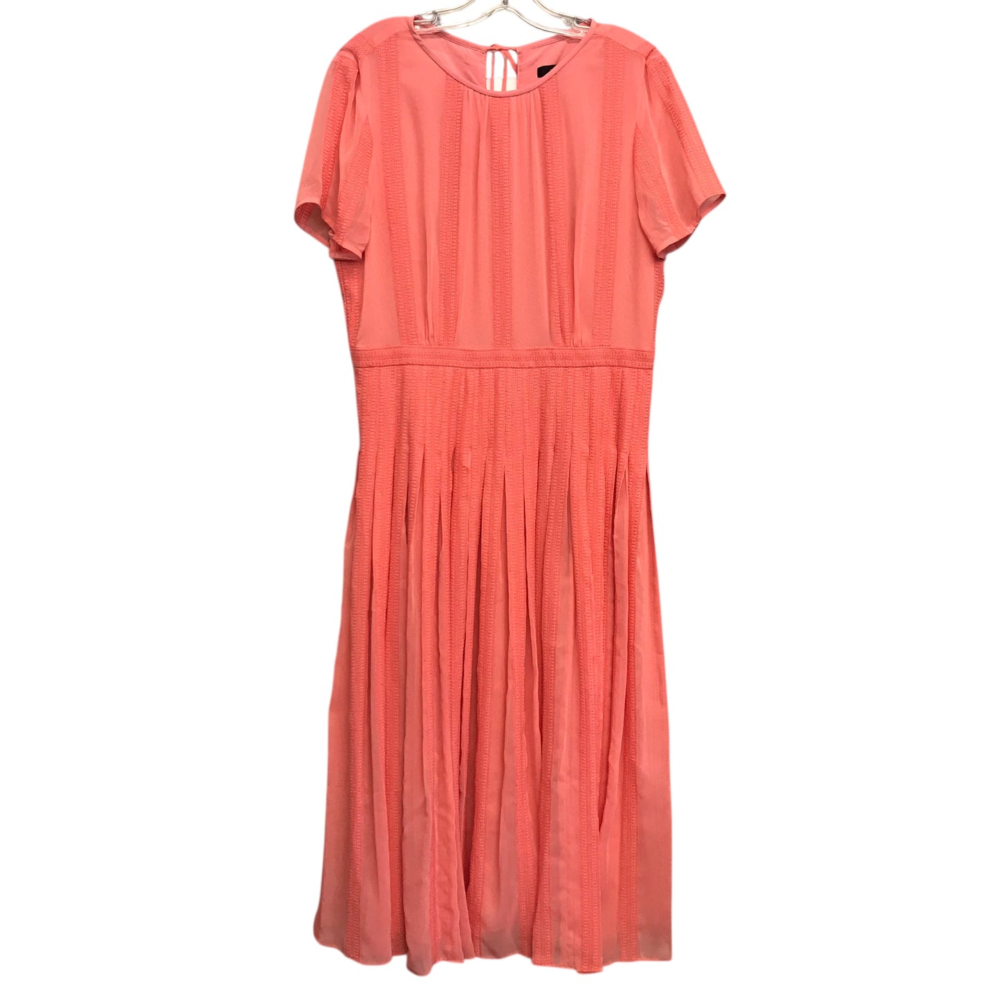 Dress Casual Midi By J. Crew In Ivory, Size:L