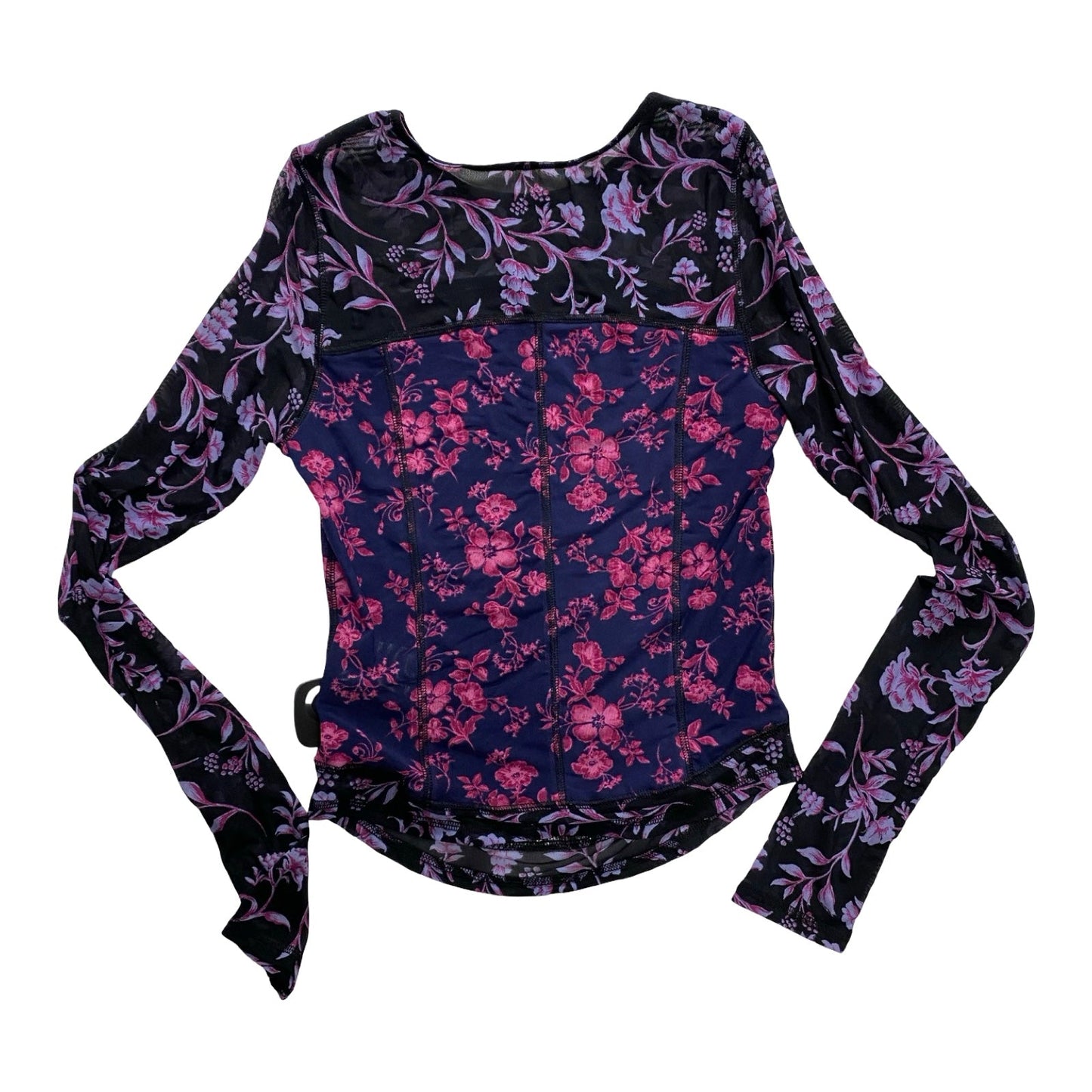 Top Ls By Free People In Floral Print, Size:M