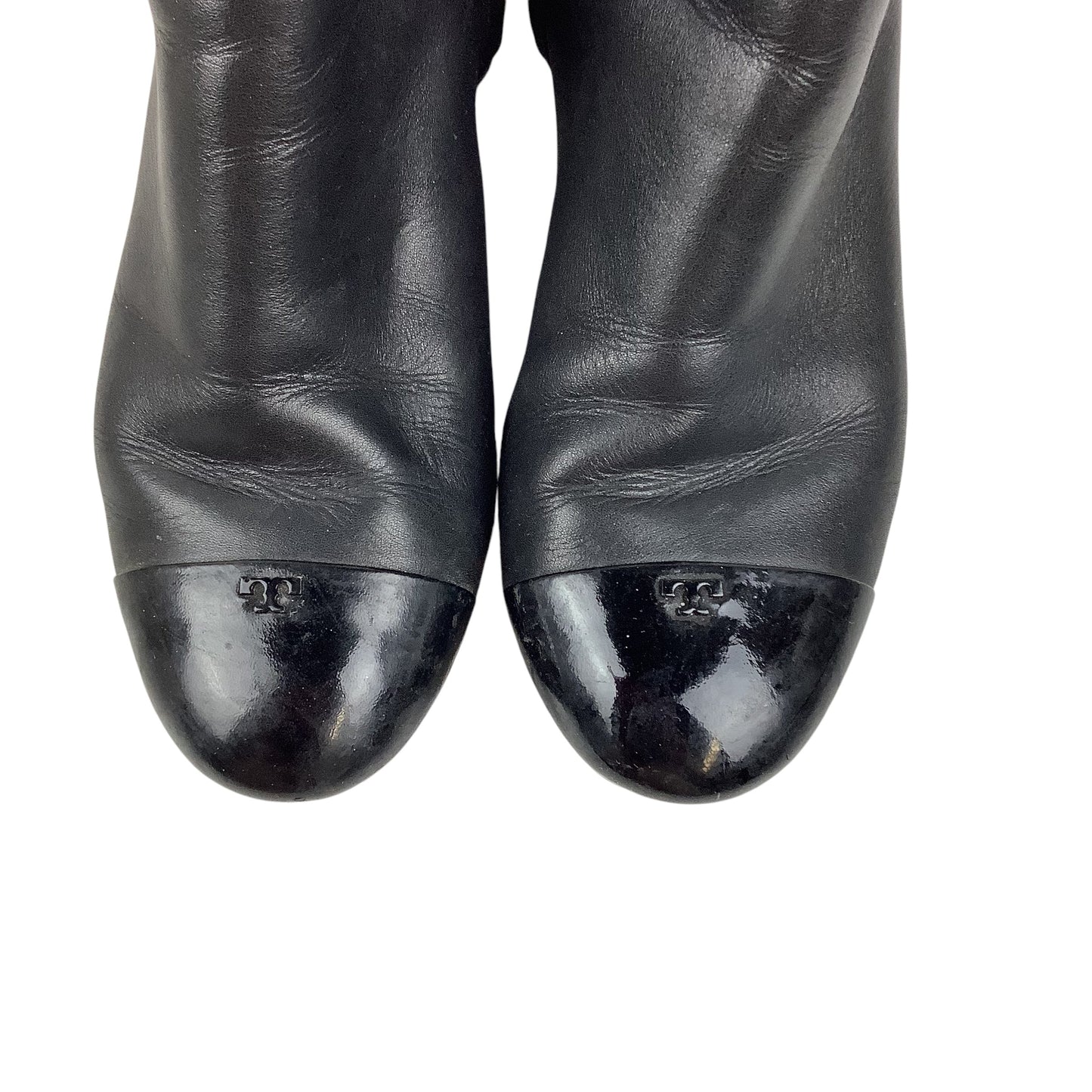 Boots Designer By Tory Burch In Black, Size: 8.5