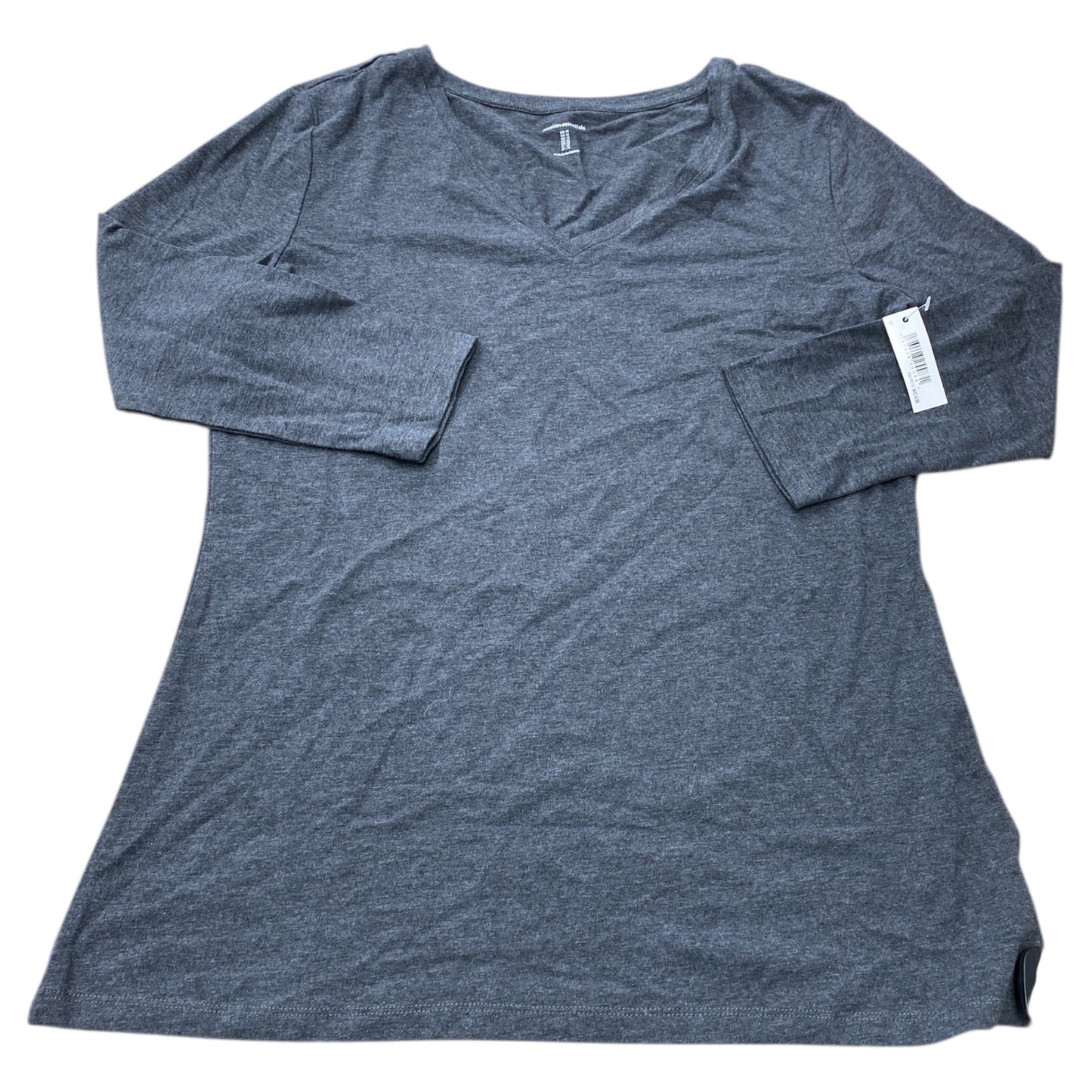 Top Ls Basic By Amazon Essentials In Grey, Size:M