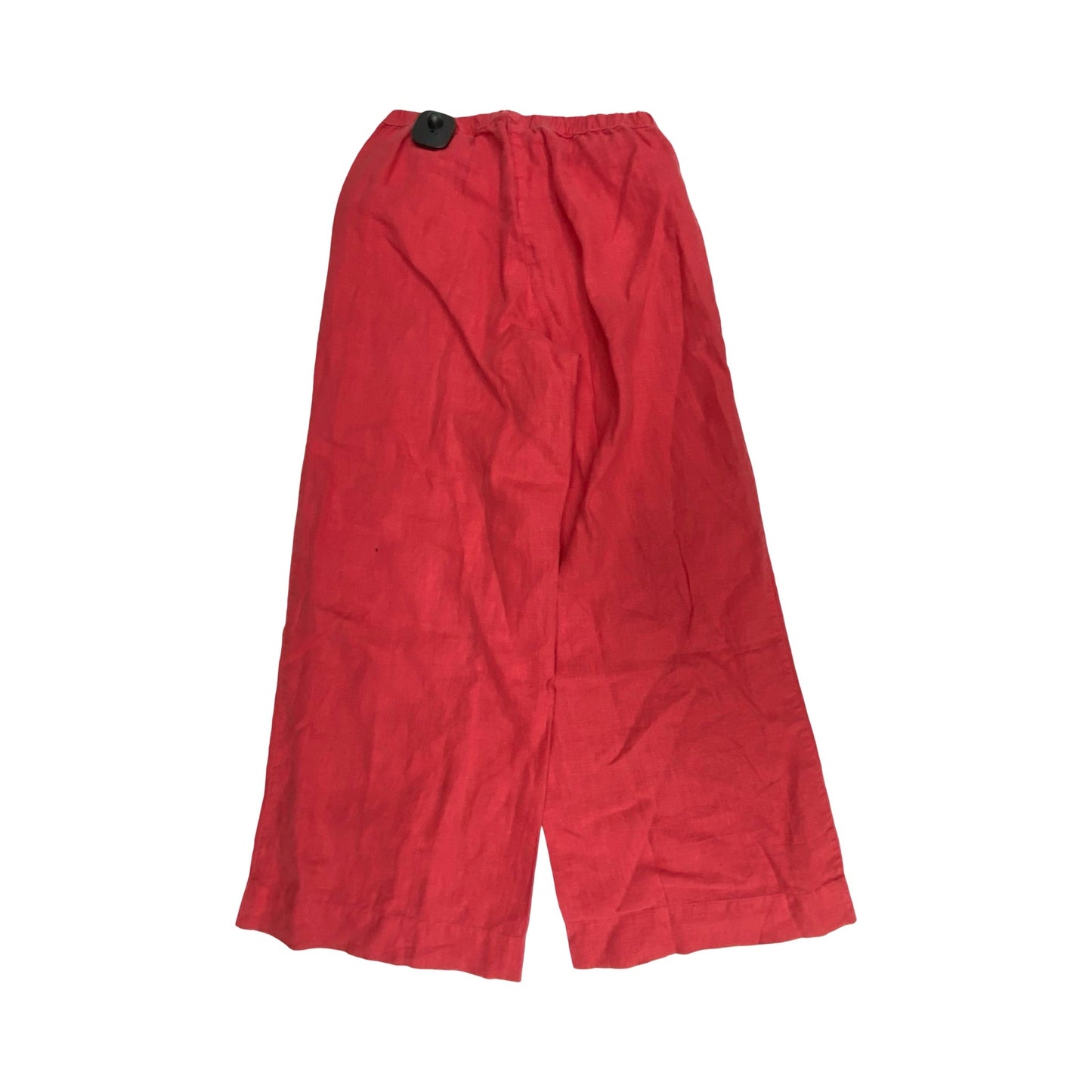 Pants Linen By Frank And Eileen In Red, Size:Xxs