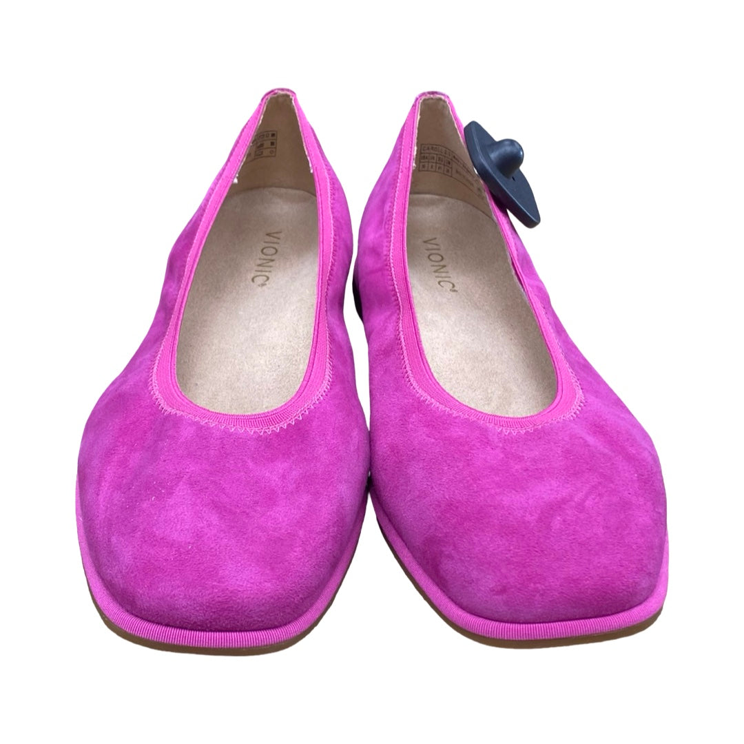 Shoes Flats By Vionic In Pink, Size:10