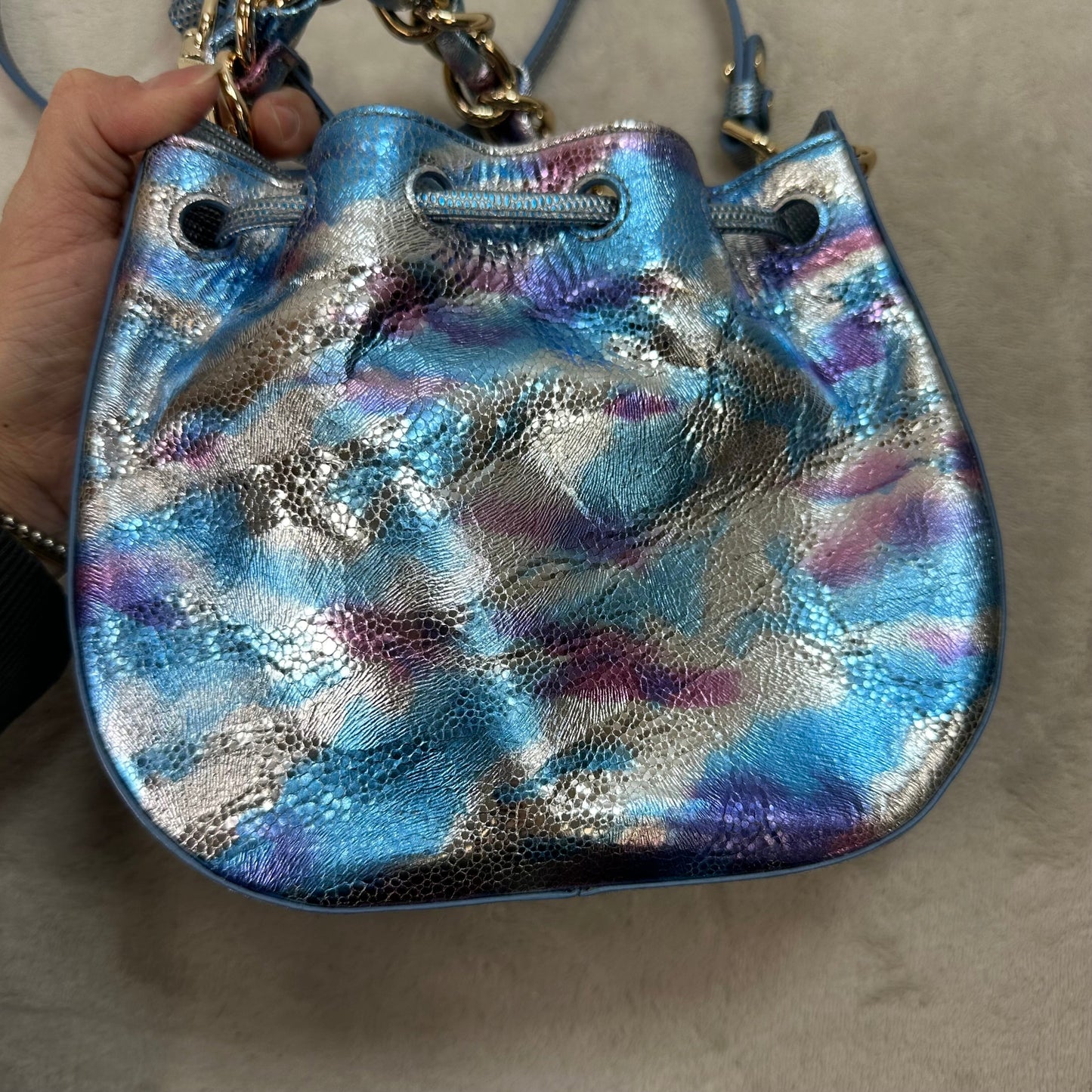 Eliana - Multi Durango Crossbody Designer By Brahmin, Size: Small