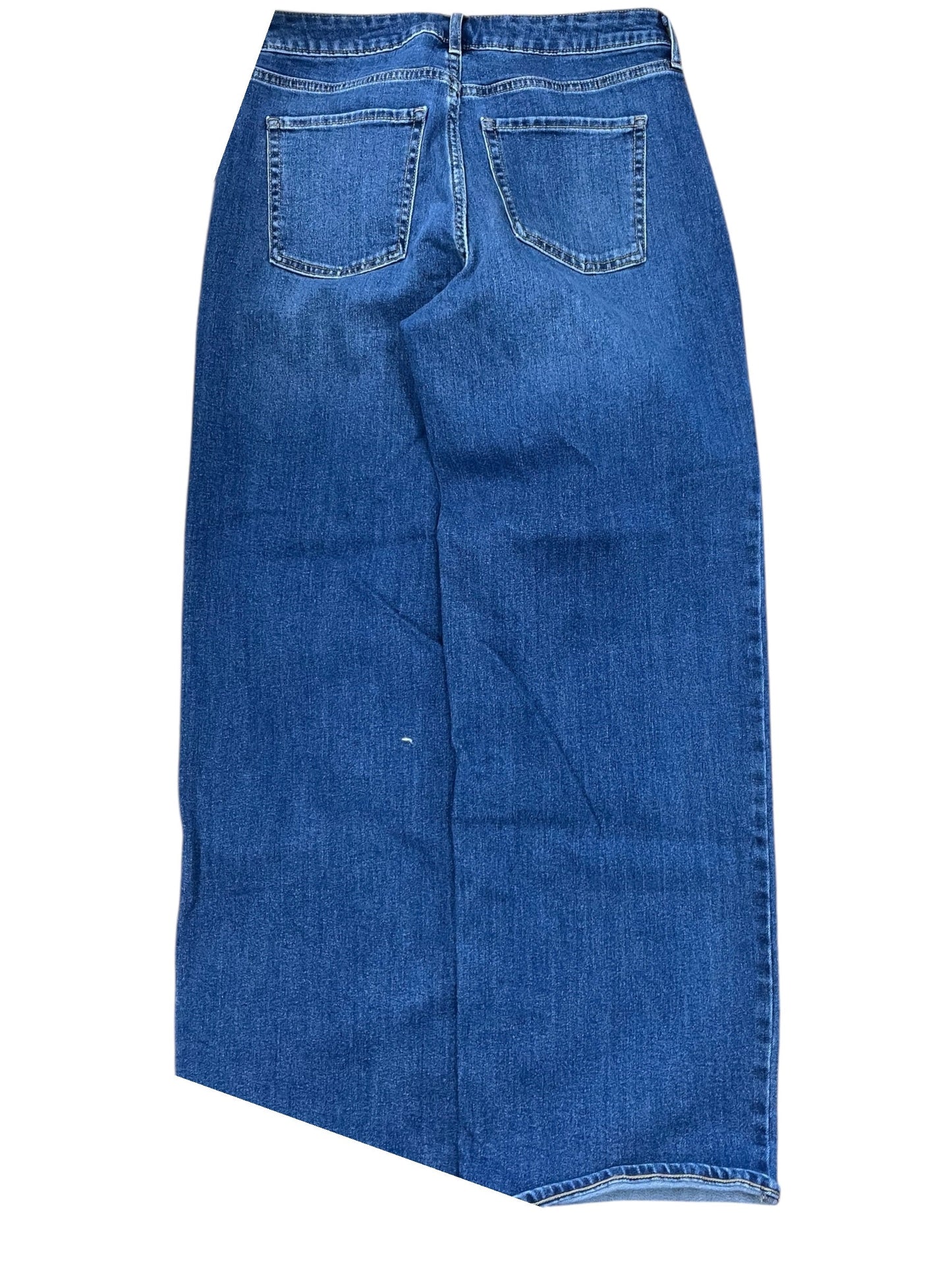 Jeans Wide Leg By Maurices In Blue Denim, Size:16