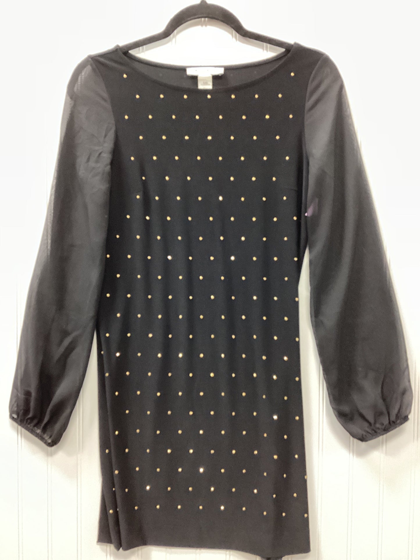 Dress Party Midi By White House Black Market In Black, Size:Xxs