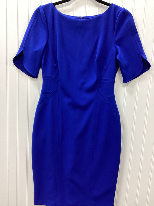 Dress Work By Vince Camuto In Blue, Size:4