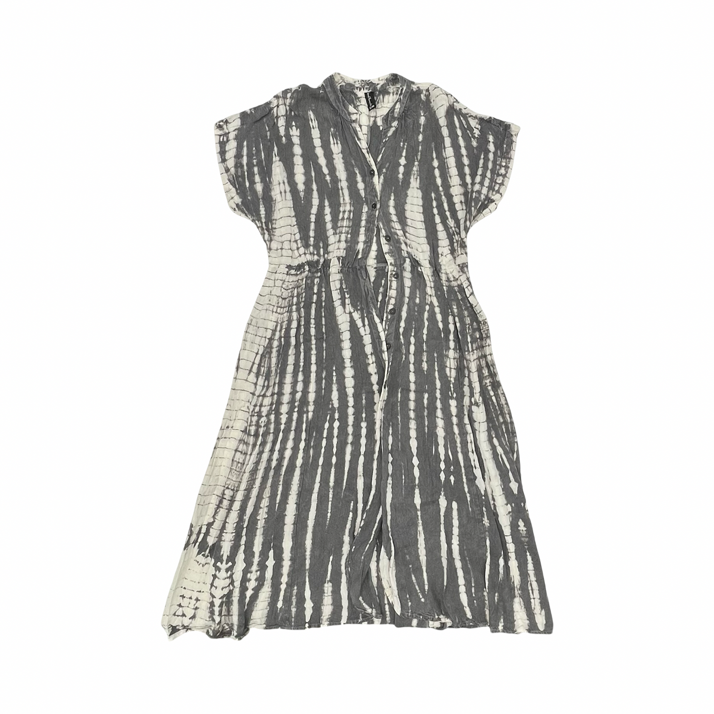 Dress Casual Maxi By Clothes Mentor In Cream & Grey, Size:S