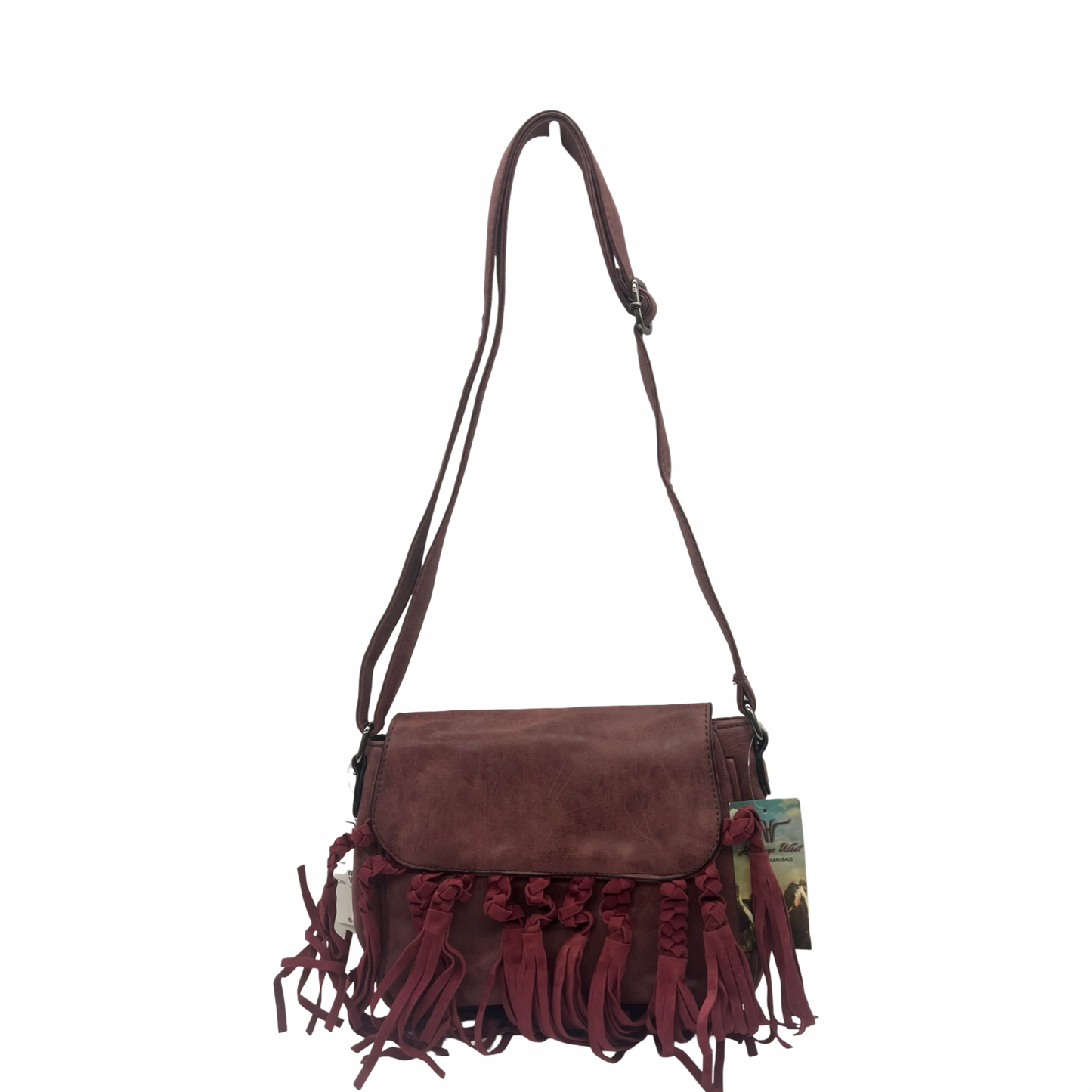Crossbody By Clothes Mentor In Red, Size:Medium