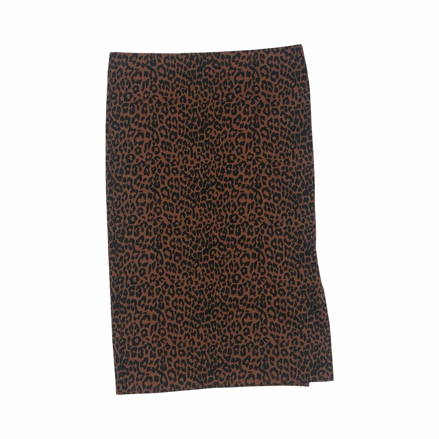 Skirt Midi By Loft In Leopard Print, Size:L